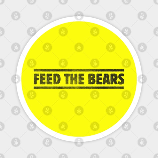 Feed The Bears Magnet by daparacami